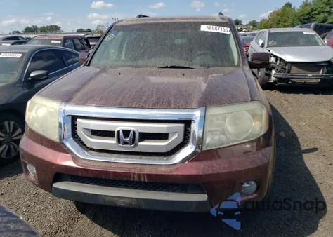 2009 Honda Pilot Ex из США, поврежденный, VIN 5FNYF38469B002179